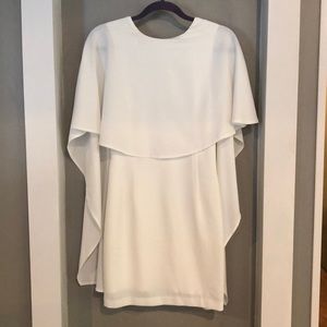 White LuLu’s Cape Dress